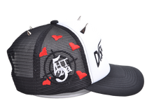 Load image into Gallery viewer, Spiked Trucker Hat Black
